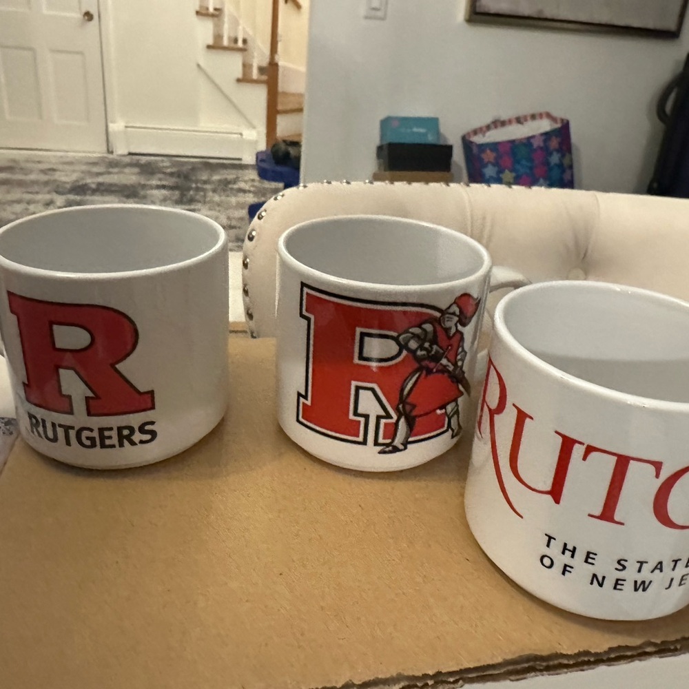 Rutgers logo coffee mug   Custom mugs made to order. 1 10oz mug